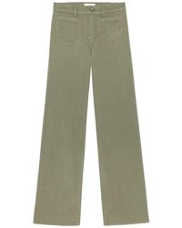 FRAME - Le Slim Palazzo Modern Pocket Flare Jeans - Lyst