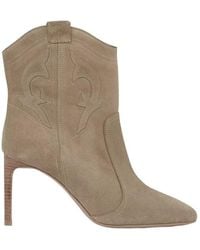 Ba&sh - Caitlin Suede Boots - Lyst