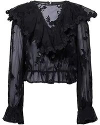 PAIGE - Akari Silk Blouse - Lyst