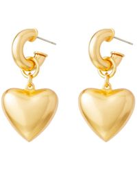 Roxanne Assoulin - Heart & Soul Puffy Earrings - Lyst