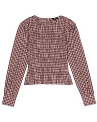Rails - Tabi Shirred Blouse - Lyst