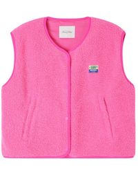 American Vintage - Hoktown Fleece Gilet - Lyst