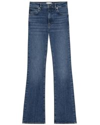 FRAME - The Reboot High Rise Bootcut Jeans - Lyst