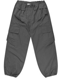 Munthe - Unform Cargo Cotton Trousers - Lyst