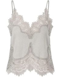 Stella Nova - Underlayer Lace Top - Lyst