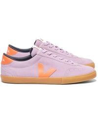 Veja - Volley Suede Trainer - Lyst