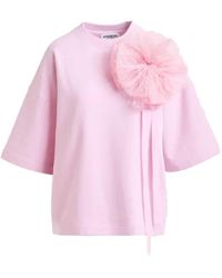 Essentiel Antwerp - Himake Short Sleeve Sweatshirt - Lyst