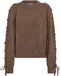 Haute L'Amitié - Duke Tie Knit Jumper - Lyst