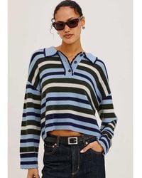 Rails - Delora Wool Blend Rugby Top - Lyst