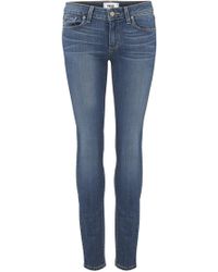 PAIGE Verdugo Ultra Skinny Transcend Jeans - Blue