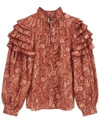 Scarlett Poppies - Vara Paisley Blouse - Lyst