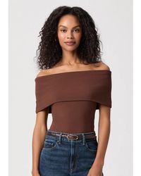 PAIGE - Rosarita Off Shoulder Top - Lyst