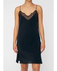 Stella Nova - Silk Slip Dress - Lyst