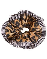 Damson Madder - Organic Cotton Frill Scrunchie - Lyst