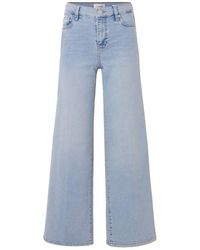 FRAME - Le Slim Palazzo Jean - Lyst