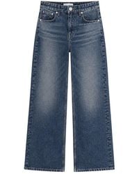 Rag & Bone - Rb Miramar Shea Relaxed Straight Ankle Pant - Lyst