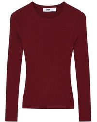 Day Birger et Mikkelsen - Mariana Ribbed Wool Jumper - Lyst