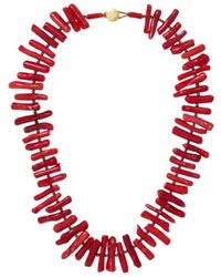 Roxanne Assoulin - Coral Branch Necklace - Lyst