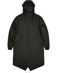Rains - Waterproof Fishtail Parka Jacket - Lyst