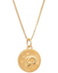 Rachel Jackson - Zodiac Art Coin Necklace - Lyst