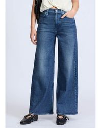 Rag & Bone - Miramar Sofie High Rise Ankle Wide Leg Trousers - Lyst