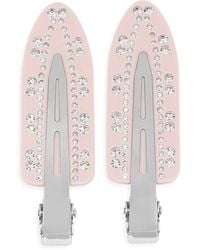 SUI AVA - Crystal Clips - Lyst