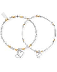 ChloBo - Double Devotion Set Of 2 Bracelets - Lyst