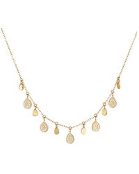 Anna Beck - Teardrop Charm Necklace 15-17" - Lyst