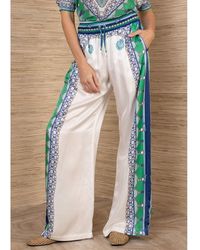 Hale Bob - Chain And Rope Printed Trousers - Lyst