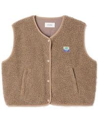 American Vintage - Hoktown Fleece Gilet - Lyst