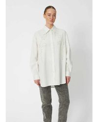 Stella Nova - Loose Shirt Embroidered Anglaise - Lyst