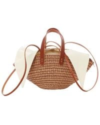 Muuñ - Mini Sophie Hstripe Straw Bag - Lyst