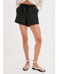 Rails - Jenner Linen Shorts - Lyst