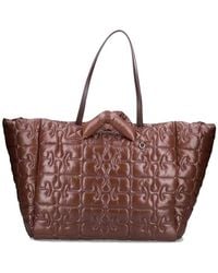 Ganni - Re-Tech Quilted Tote Bag - Lyst