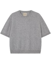 Jumper 1234 - Oversized Brushed Cashmere T-Shirt - Lyst