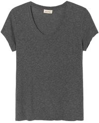 American Vintage - Jacksonville U Neck Short Sleeve Tee - Lyst