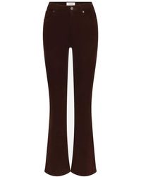 FRAME - The Reboot Corduroy High Rise Bootcut Jeans - Lyst