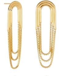 Rachel Jackson - Into The Groove Drape Earrings - Lyst
