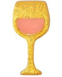 Lulu - Friday Rose Wine Glass Single Earring - Lyst