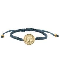 Anna Beck - Woven Dotted Disc Bracelet - Lyst