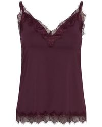 Rosemunde - Rwbridget Sleeveless Lace Strap Top - Lyst