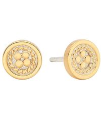 Anna Beck - Smooth Rim Studs - Lyst