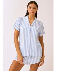 Stripe & Stare - Bedshort Pyjama Set - Lyst