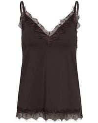 Rosemunde - Rwbridget Sleeveless Lace Strap Top - Lyst