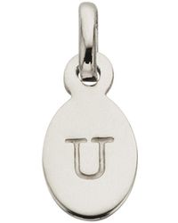Kirstin Ash - Bespoke Alphabet 'U' Charm - Lyst