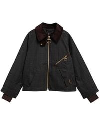 Barbour - Arlene Check Wax Jacket - Lyst