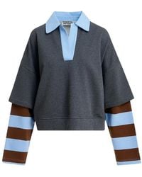 Essentiel Antwerp - Kantelou Layered Sweatshirt - Lyst