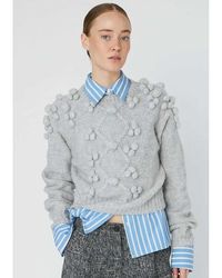 Stella Nova - Cable Knit Jumper With Bobbles - Lyst