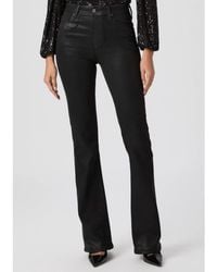 PAIGE - Laurel Canyon High Rise Flare Jeans - Lyst