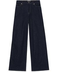 FRAME - Le Slim Palazzo Jean - Lyst